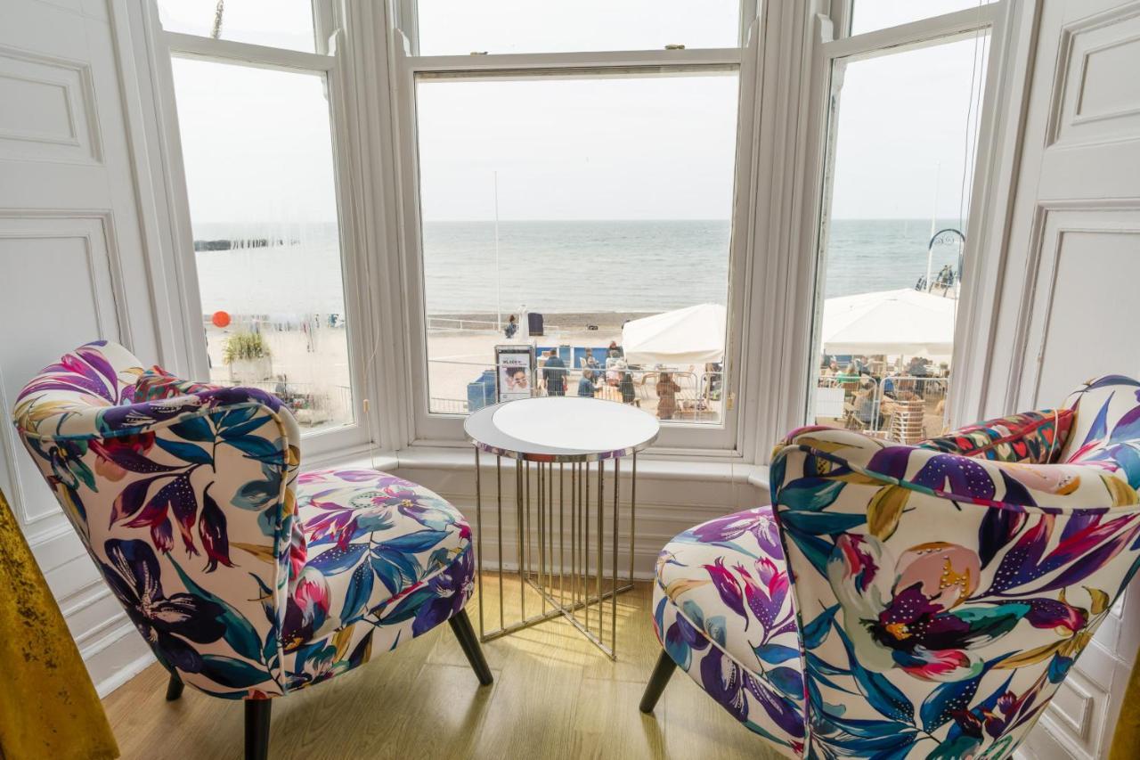 Sea View Ar Lan Y Mor Luxury Apartment Aberystwyth Buitenkant foto